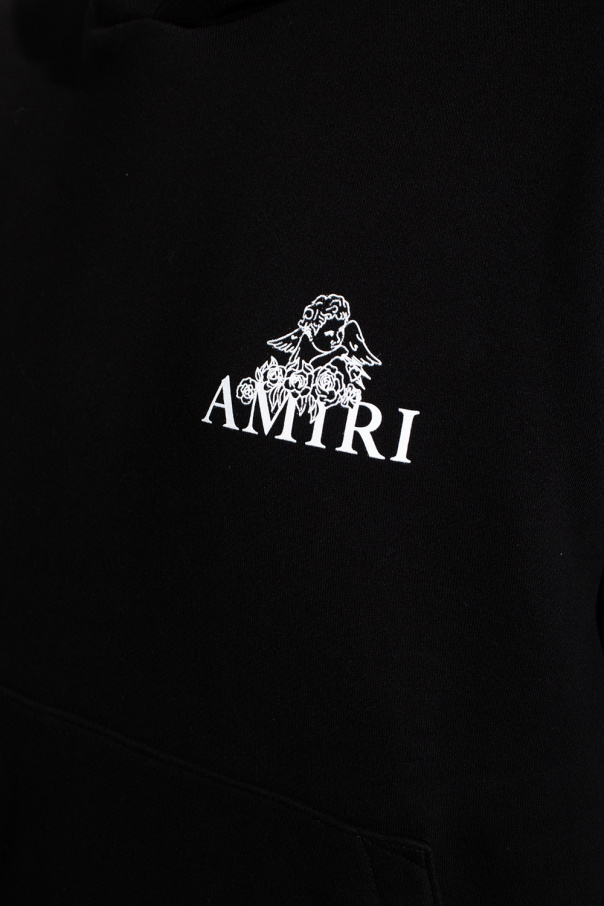 【関税込み】AMIRI ブラック Lion Outline フーディ AMIRI Black Lion T-shirt Amiri